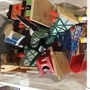 wooden train accessory